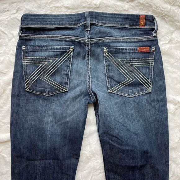 7 For All Mankind Flynt Denim Jean - Women’s 27 - Picture 4 of 9